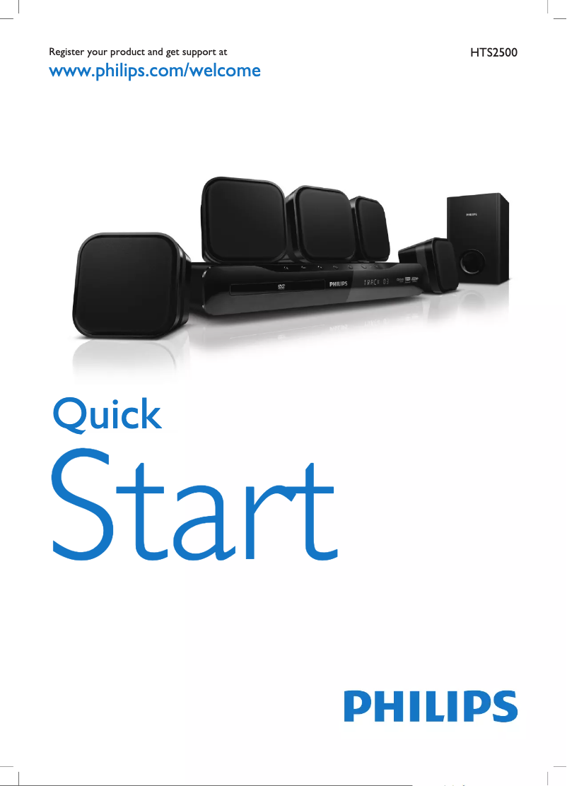 Imagen de la primera página del manual del dispositivo Immersive Sound HTS2500