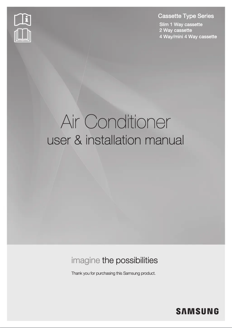 Page 1 de la notice Manuel utilisateur Samsung TH026EAV1