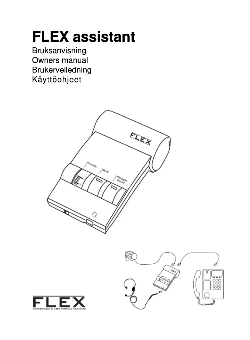 Imagen de la primera página del manual del dispositivo Assistant