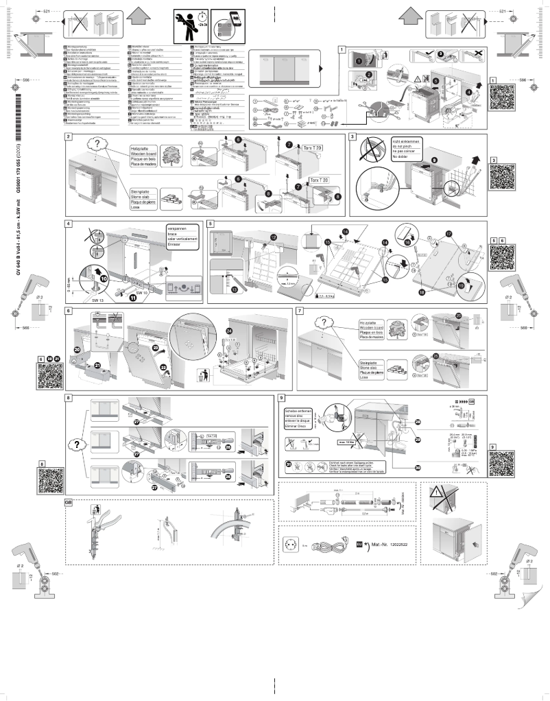 Page 1 de la notice Manuel utilisateur Siemens SN63HX04ME