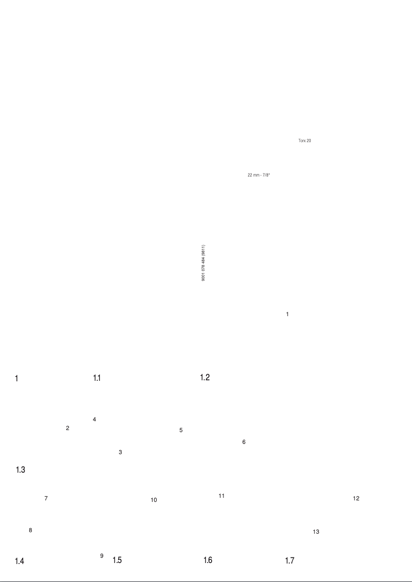 Page n°1 - Guide d'installation Bosch KGN34NW3AG