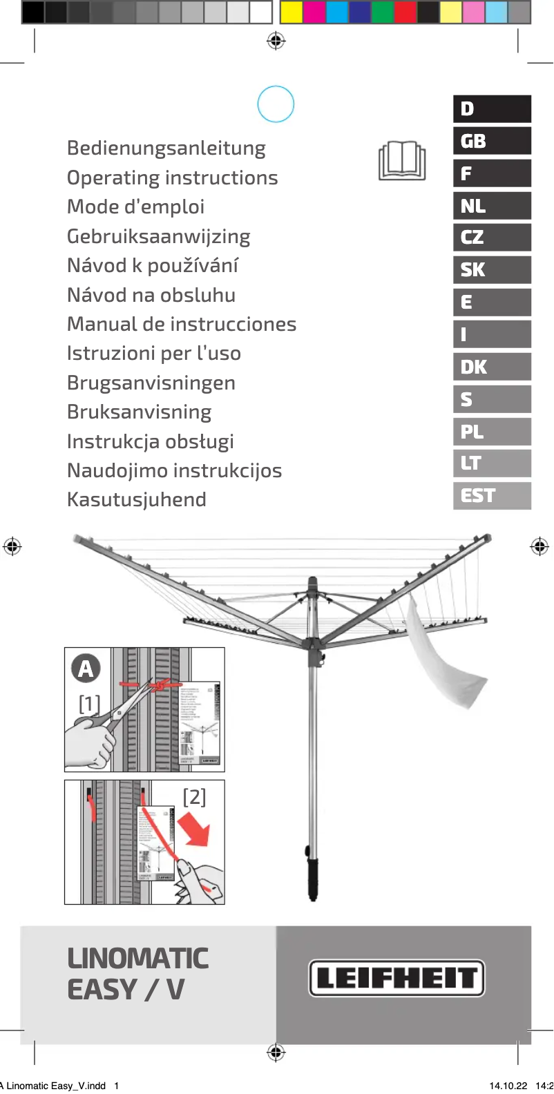 Page n°1 - Manuel utilisateur Leifheit Linomatic 500 Easy 85286