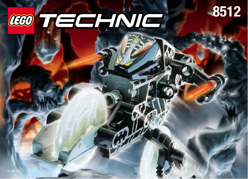 Image de la première page du manuel de l'appareil Roboriders 8512