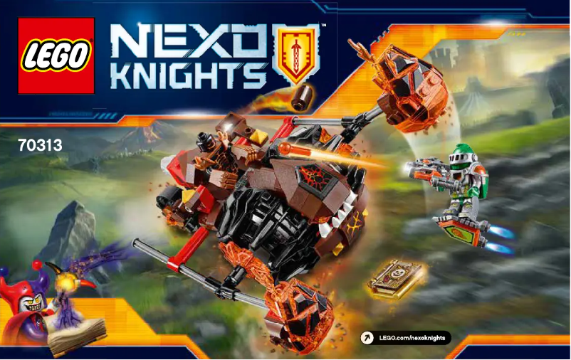 Page n°1 - Manuel utilisateur Lego Nexo Knights 70313