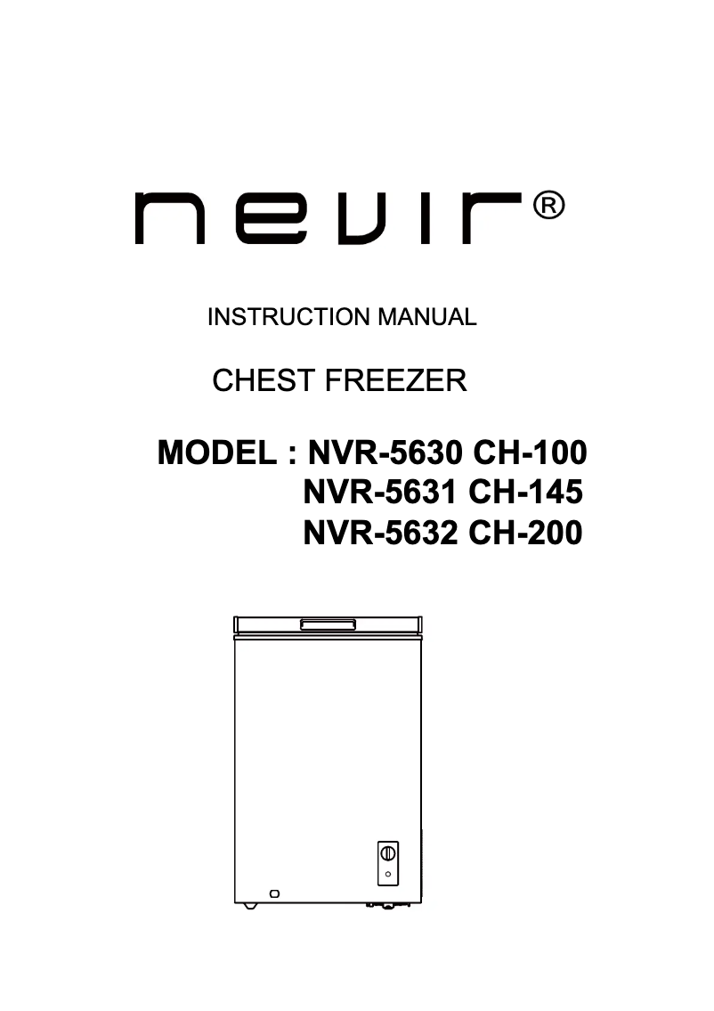 Image de la première page du manuel de l'appareil NVR-5630 CH-100