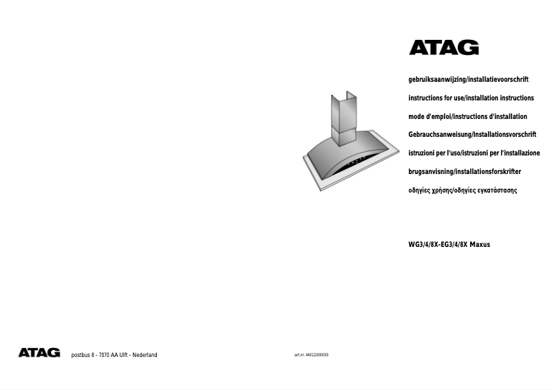 Image de la première page du manuel de l'appareil WG411X