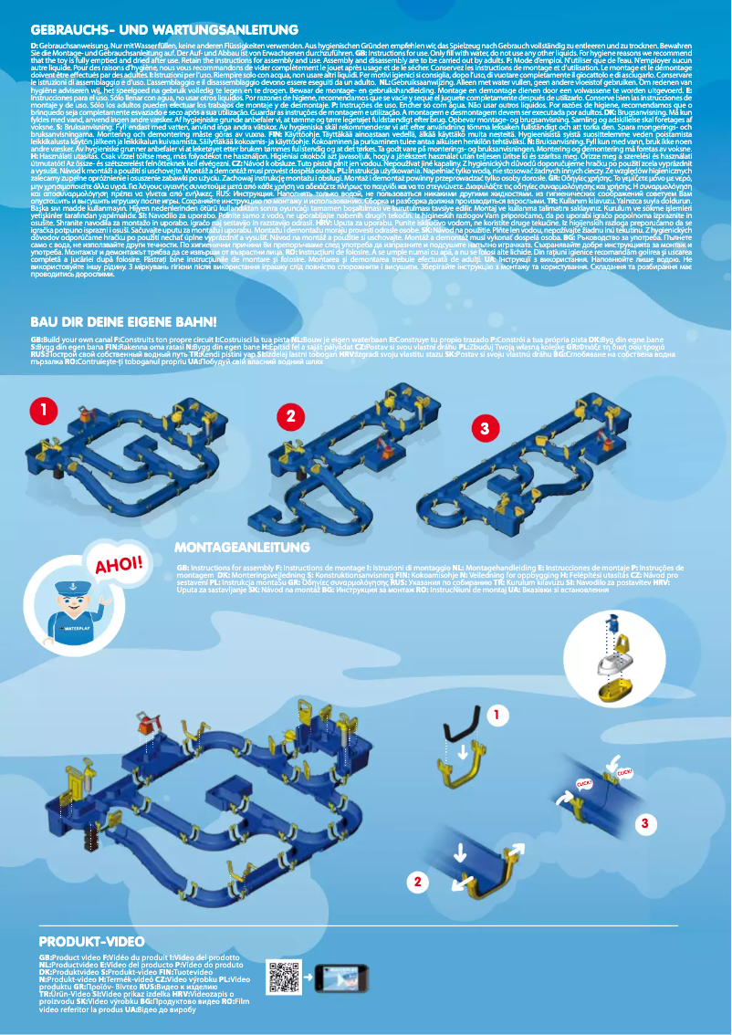 Page n°1 - Manuel utilisateur BIG Waterplay Amsterdam