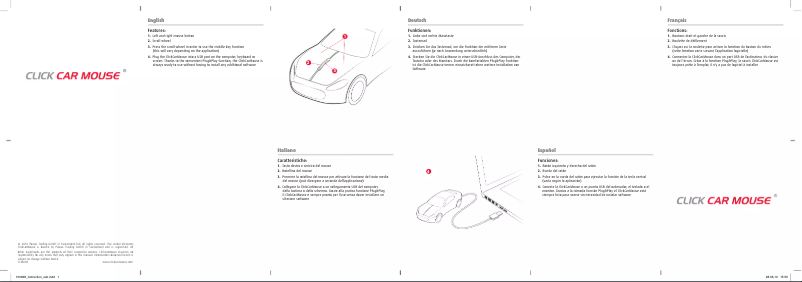 Image de la première page du manuel de l'appareil CCM660462