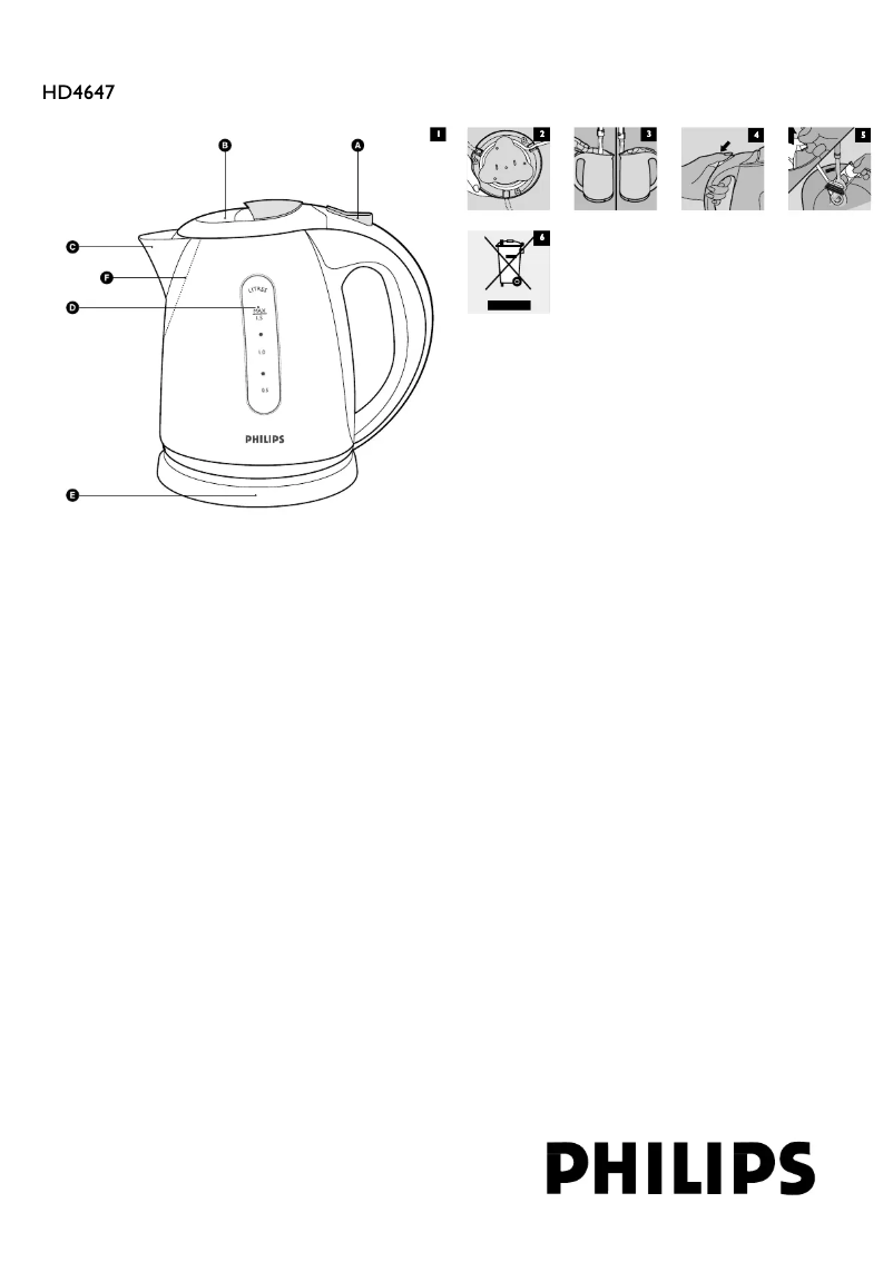 Página 1 del manual Manual de usuario Philips Daily Collection HD4647