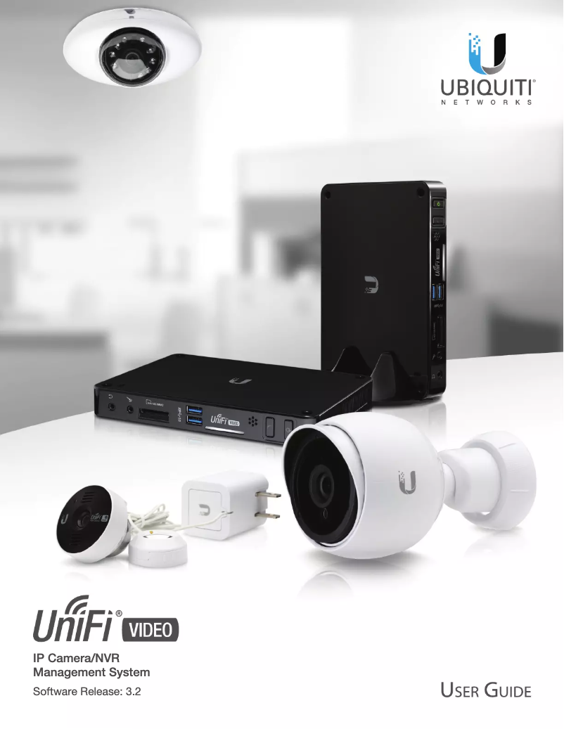 Page n°1 - Manuel utilisateur Ubiquiti Networks UniFi Video UVC-G3-AF