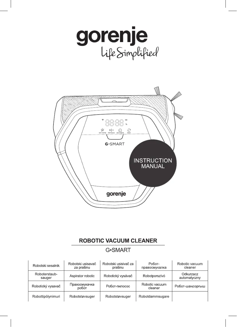 Image de la première page du manuel de l'appareil RVC216BK