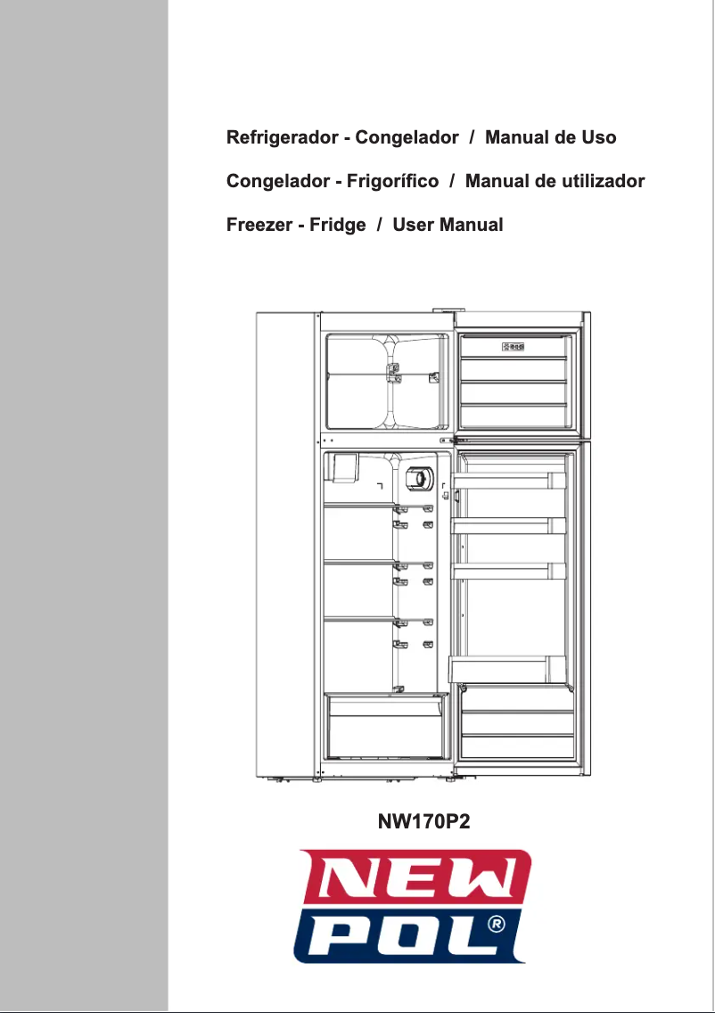Image de la première page du manuel de l'appareil NW170P2