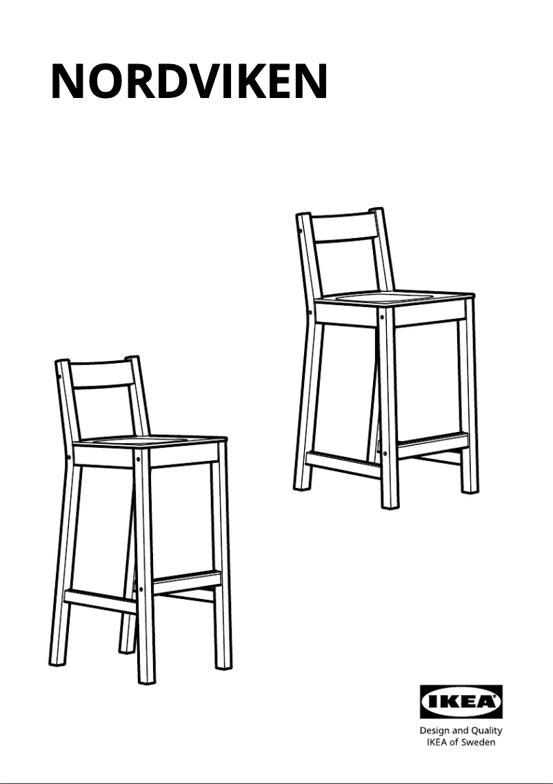 Image de la première page du manuel de l'appareil NORDVIKEN 004.885.57