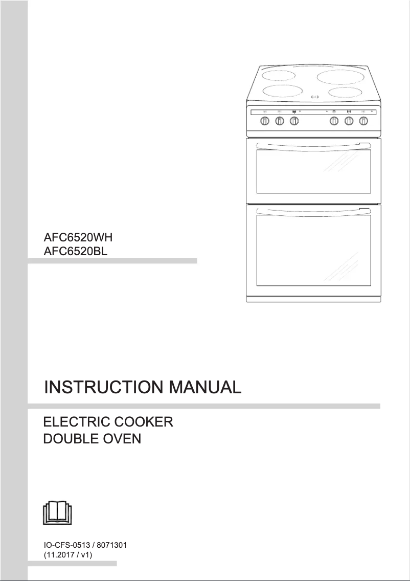 Page n°1 - Manuel utilisateur Amica AFC6520WH