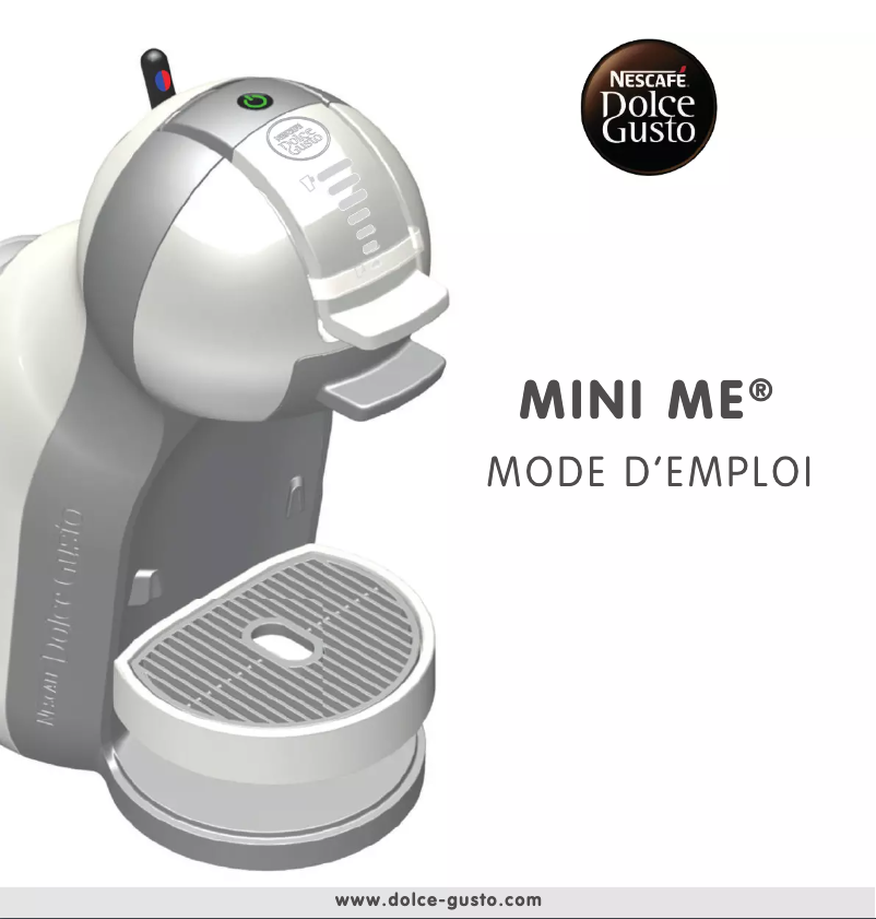 Image de la première page du manuel de l'appareil Nescafé Dolce Gusto Mini Me