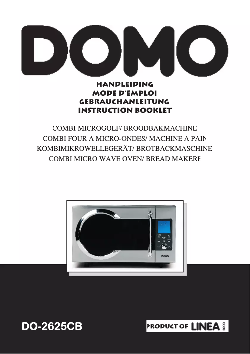 Page 1 de la notice Manuel utilisateur Domo DO2625CB