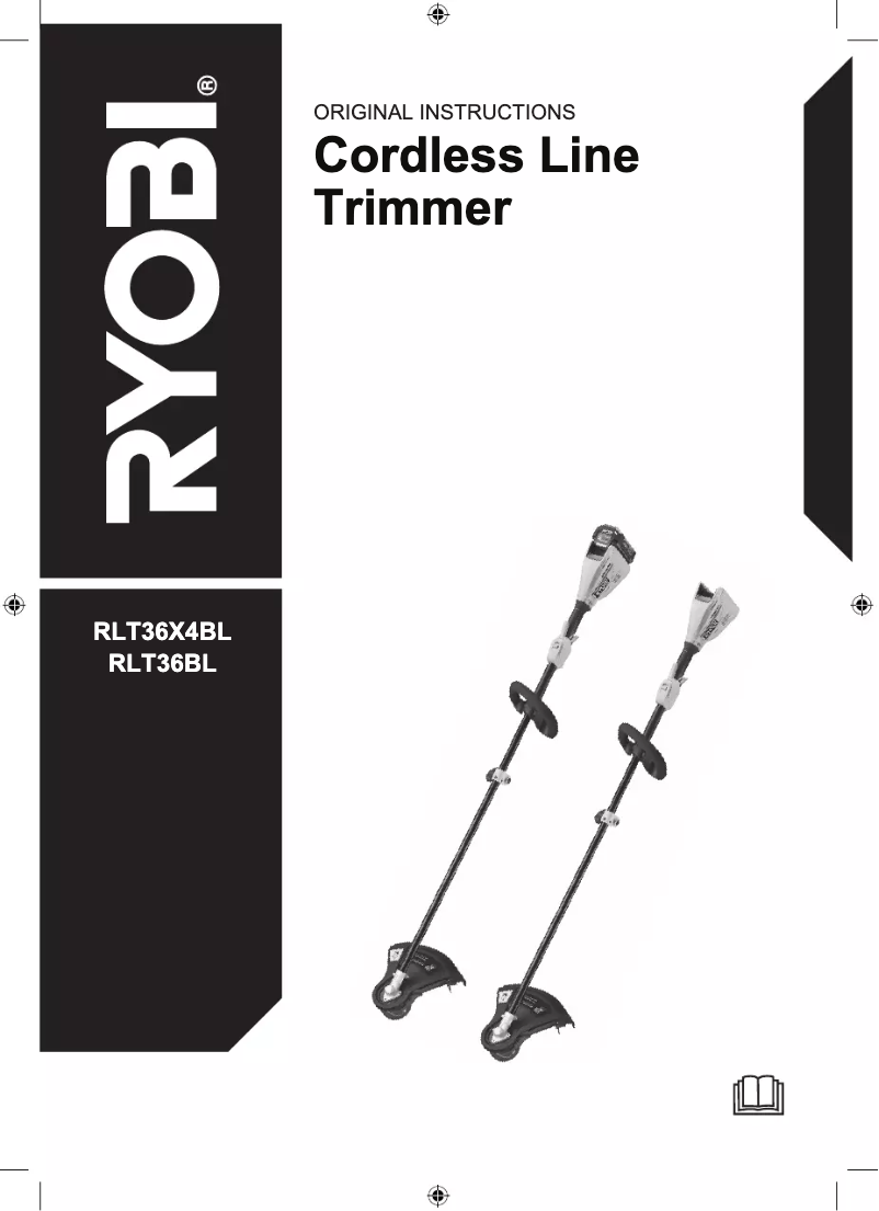 Page n°1 - Manuel utilisateur RYOBI LT36X4BL