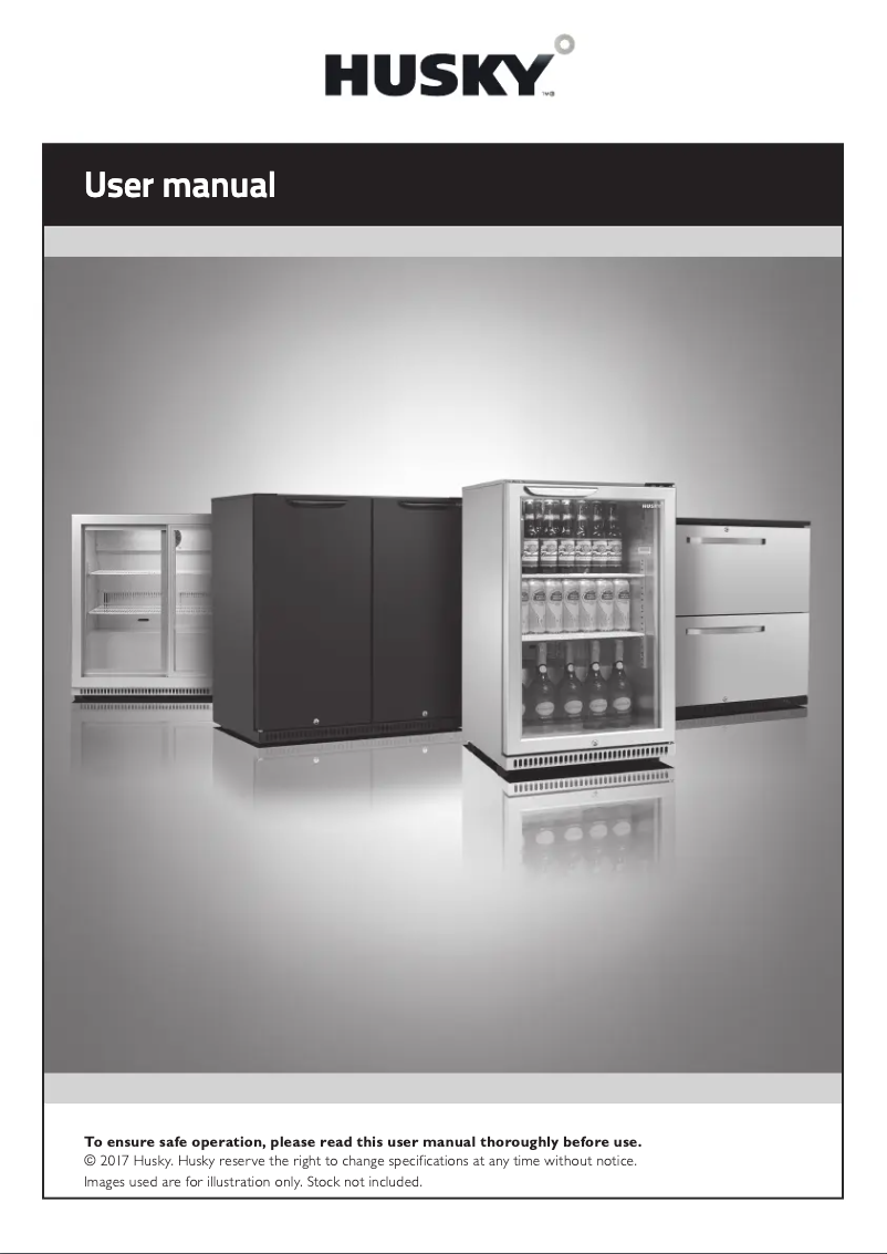 Image de la première page du manuel de l'appareil HUS-C2-BLK-SD