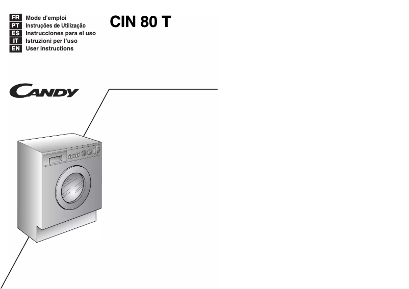Image de la première page du manuel de l'appareil Cin 80 T