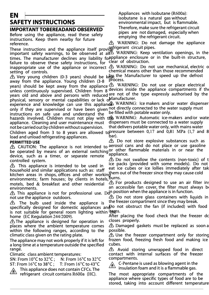 Page 1 de la notice Instructions de sécurité Whirlpool WVA31612 NFW 2