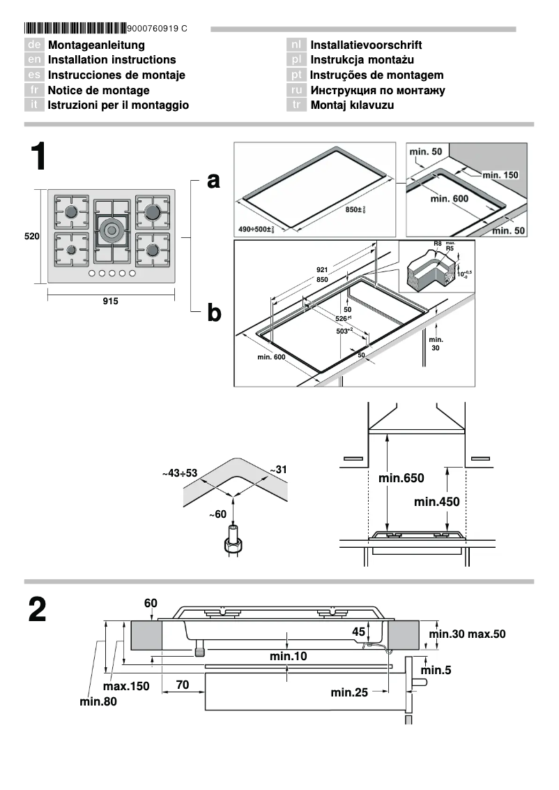 Página 1 del manual Manual de usuario Siemens EP916SC91N