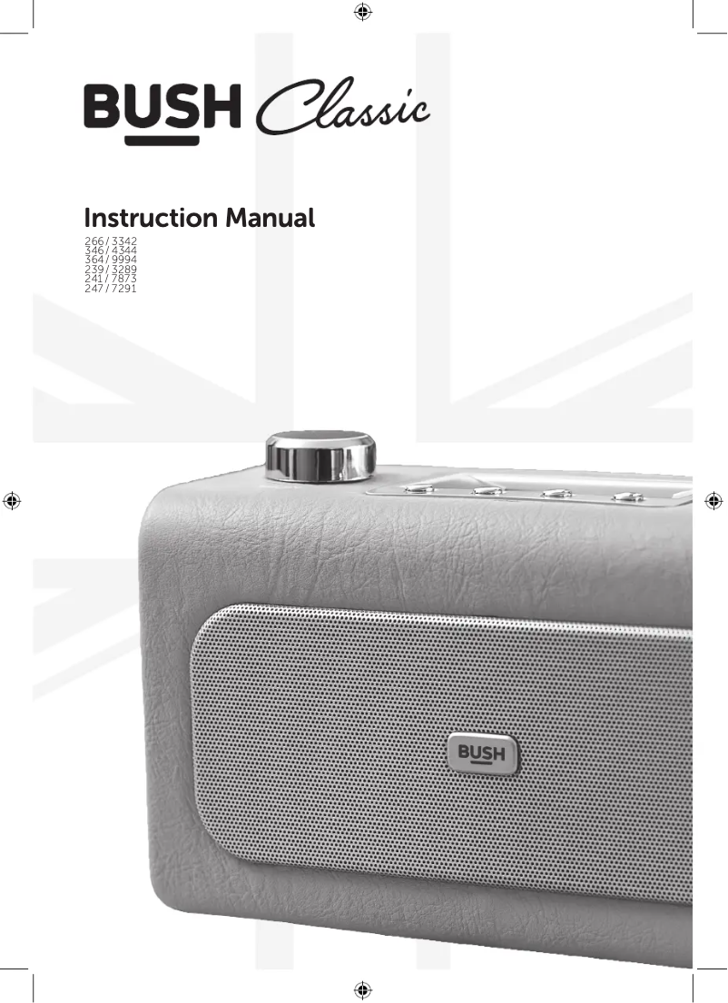 Page 1 de la notice Manuel utilisateur Bush 266/3342