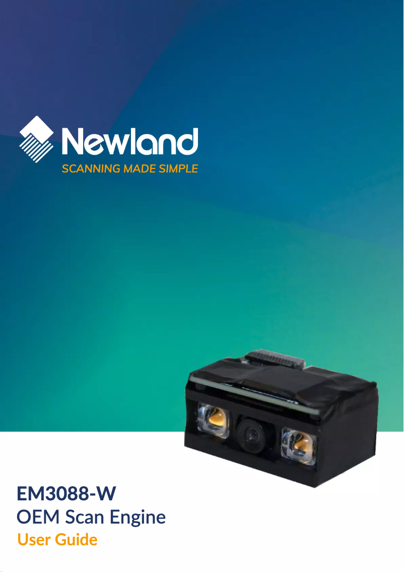 Page 1 de la notice Manuel utilisateur Newland EM3088-W