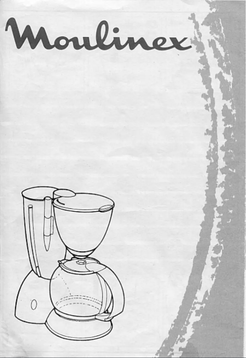 Image de la première page du manuel de l'appareil Solea A CG2