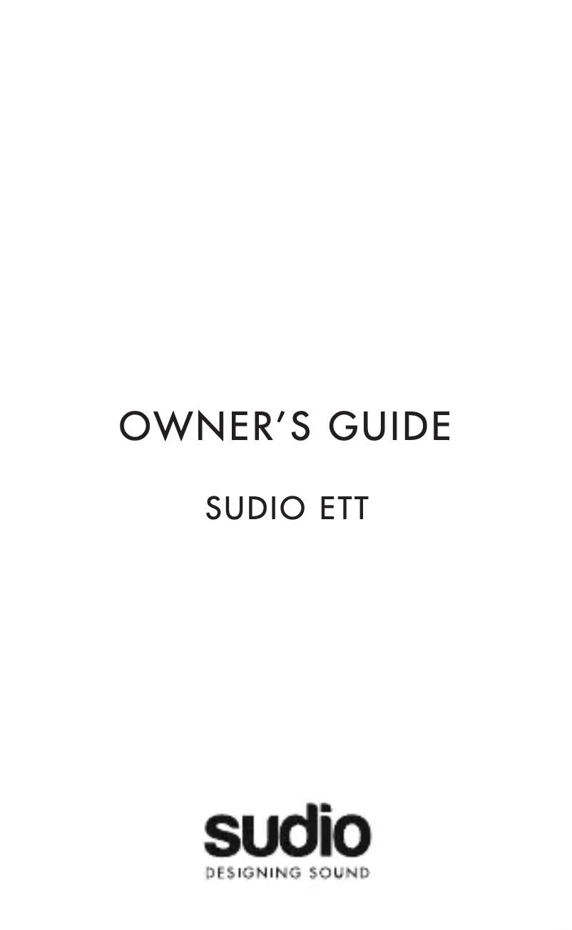 Image de la première page du manuel de l'appareil Ett