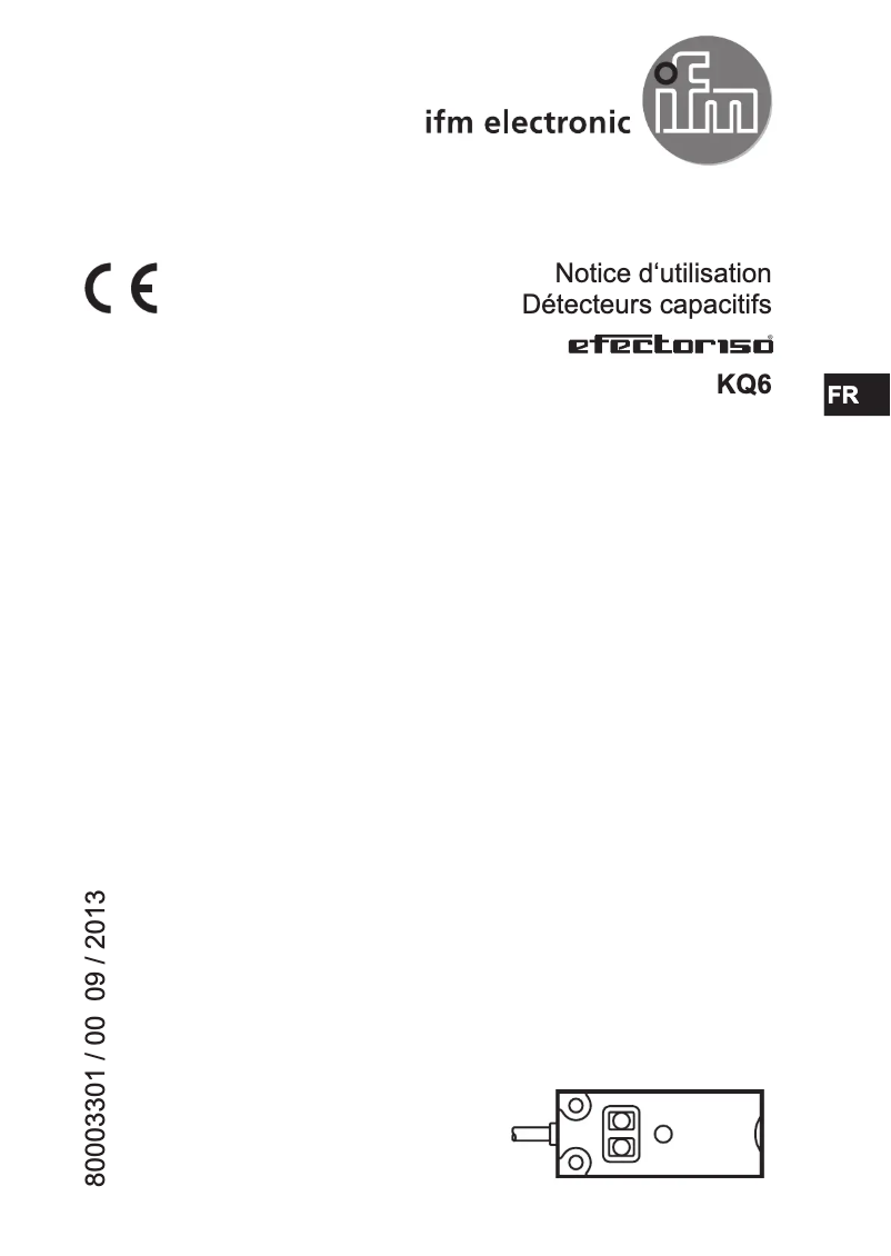Image de la première page du manuel de l'appareil KQ6016