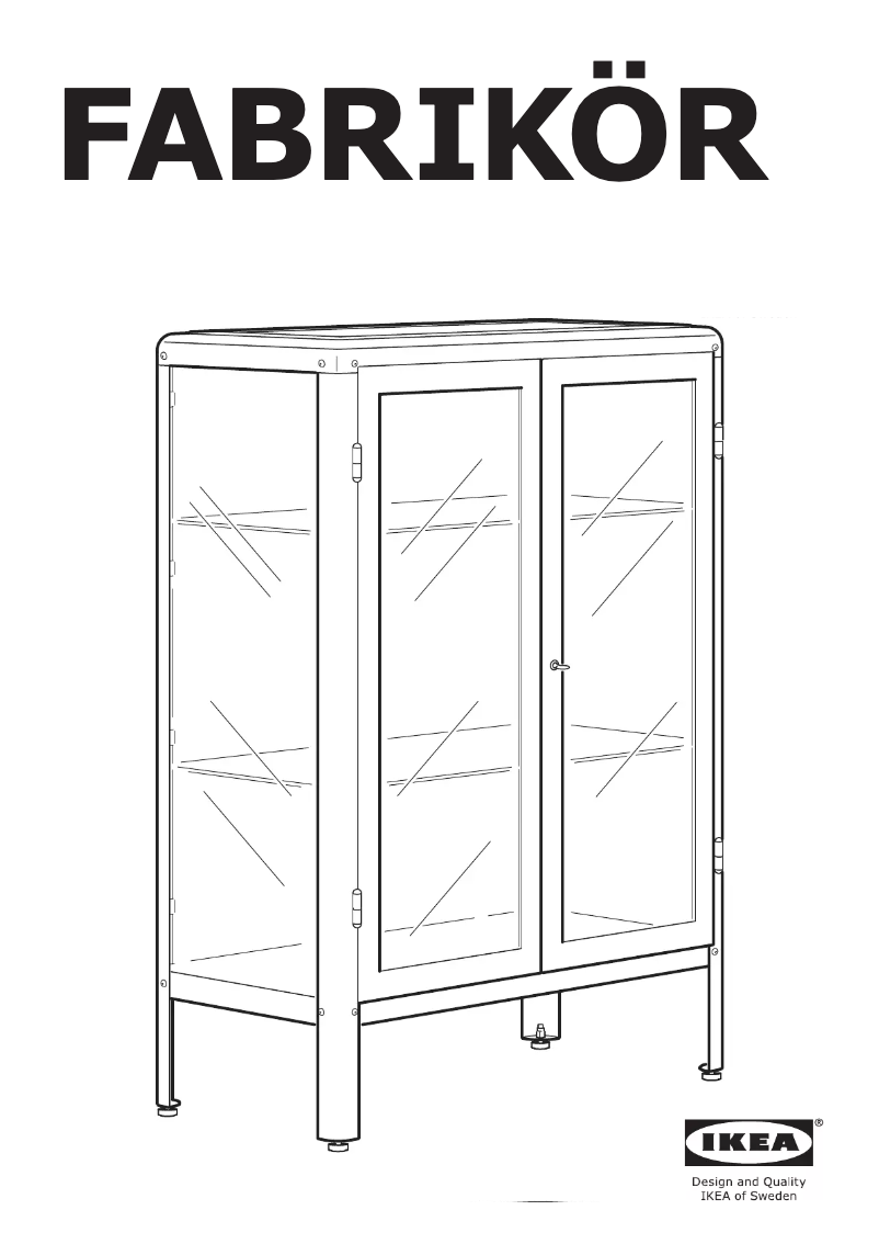 Image de la première page du manuel de l'appareil FABRIKOR