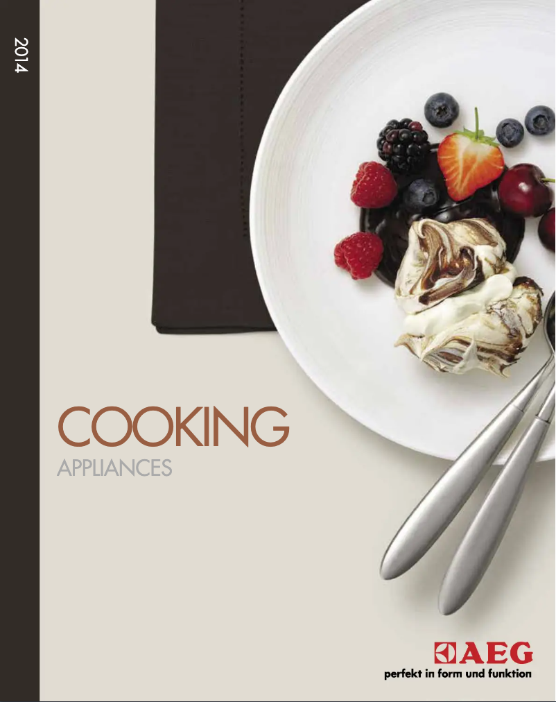 Page 1 de la notice Brochure AEG HK654070XB