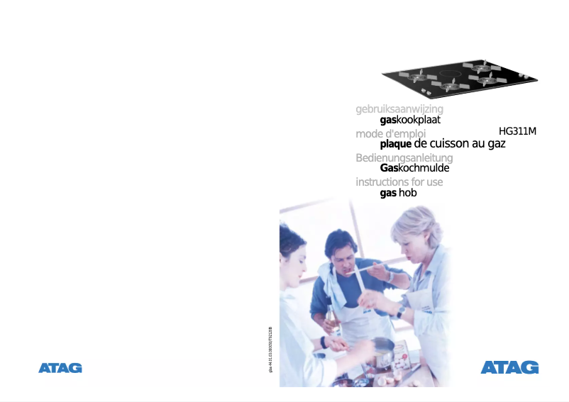 Page 1 de la notice Manuel utilisateur Atag HG311M