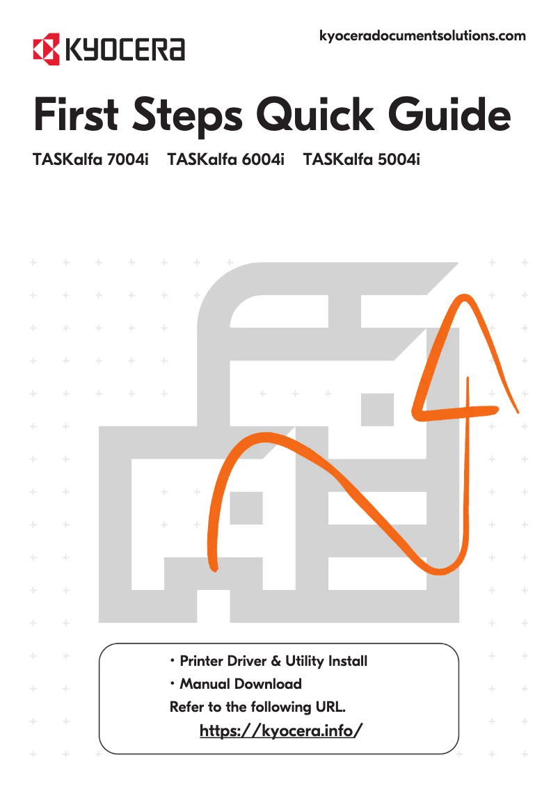 Page 1 de la notice Manuel utilisateur Kyocera TASKalfa 4004i