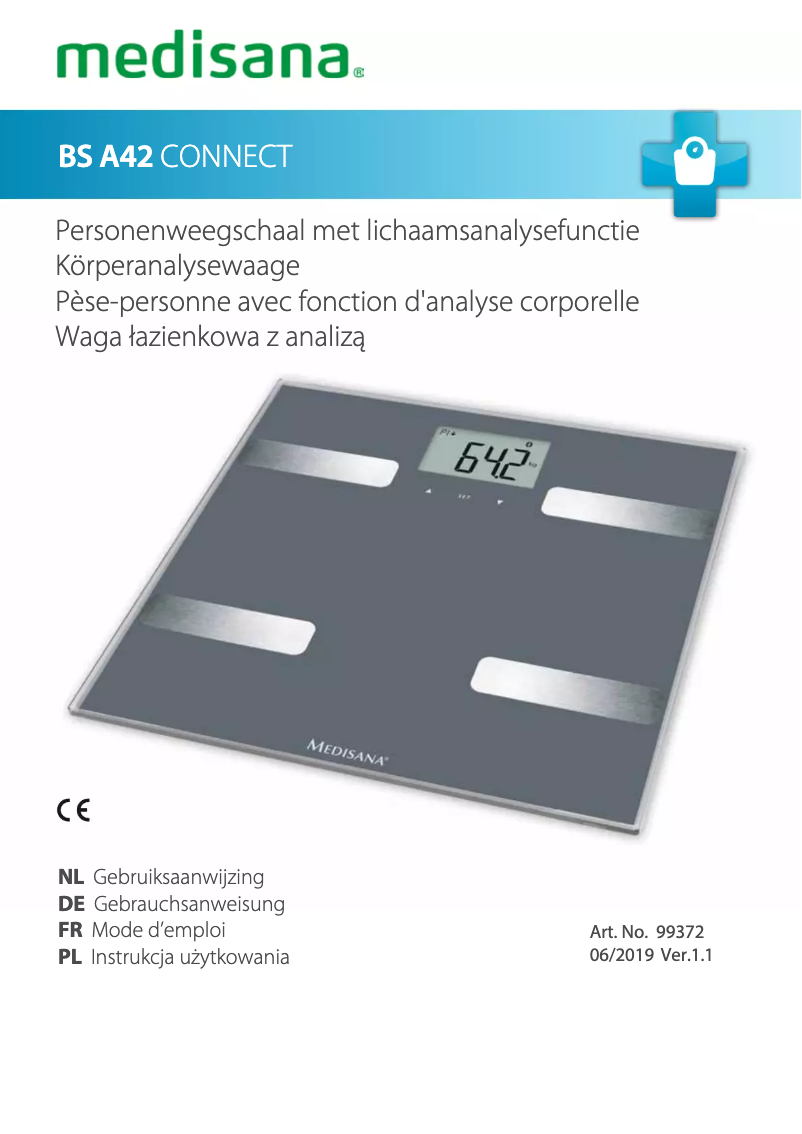 Page n°1 - Manuel utilisateur Medisana BS A42 Connect