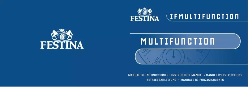 Page 1 de la notice Manuel utilisateur Festina F16828