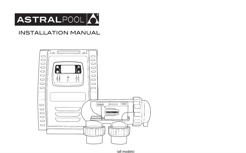 Page 1 de la notice Manuel utilisateur AstralPool E25