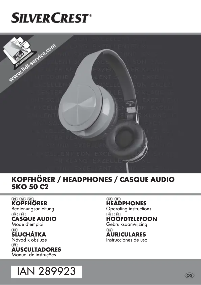 Page 1 de la notice Manuel utilisateur SilverCrest SKO 50 C2
