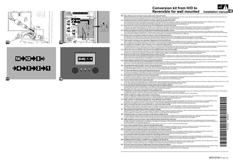 Imagen de la primera página del manual del dispositivo Altherma 3 R