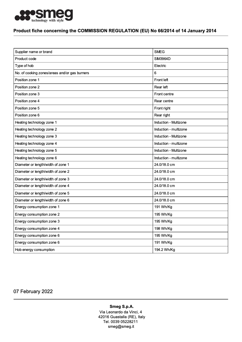 Image de la première page du manuel de l'appareil SIM3964D