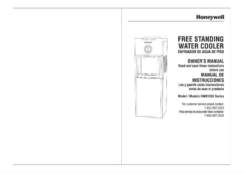 Página 1 del manual Manual de usuario Honeywell HWB1062B