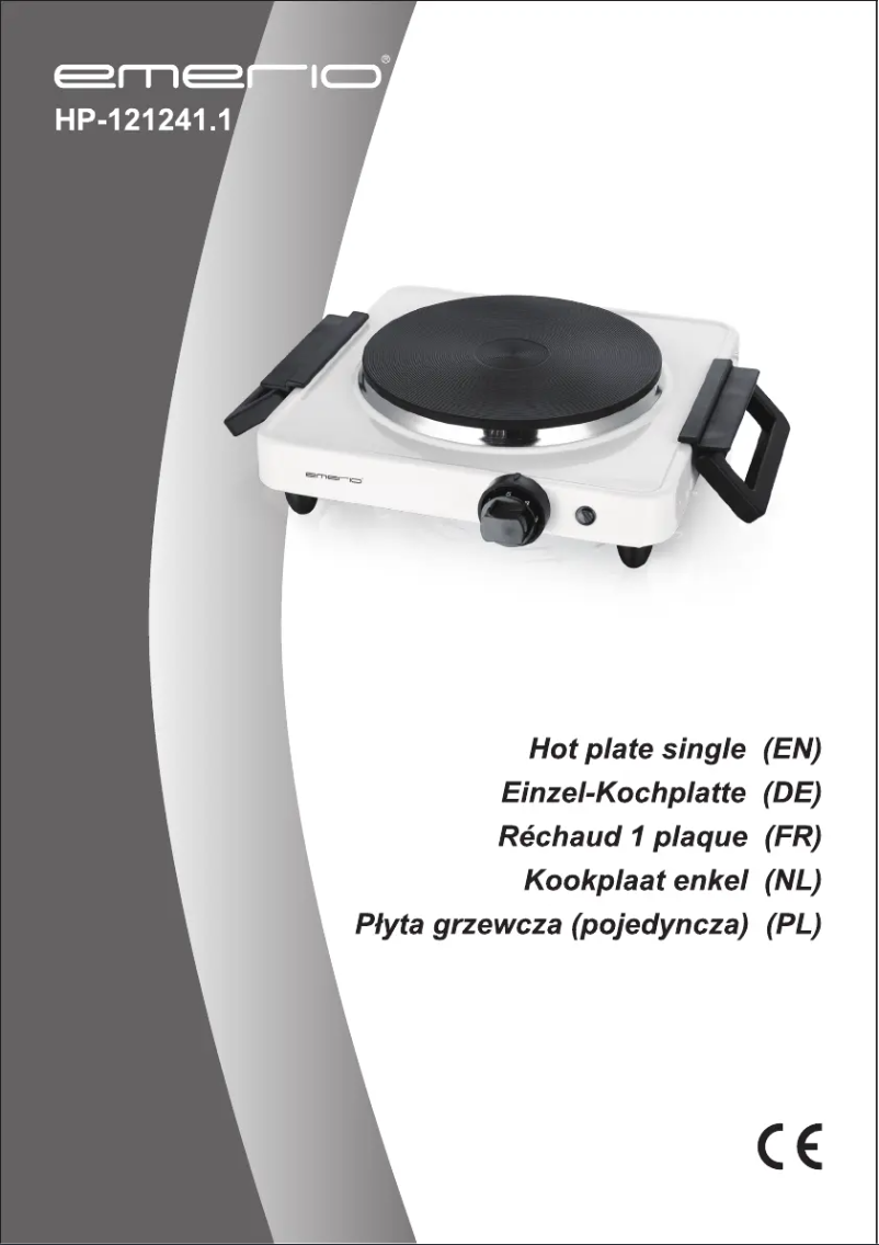 Page 1 de la notice Manuel utilisateur Emerio HP-121241.1