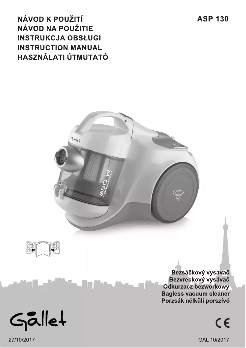 Page 1 de la notice Manuel utilisateur Gallet Verson ASP 130
