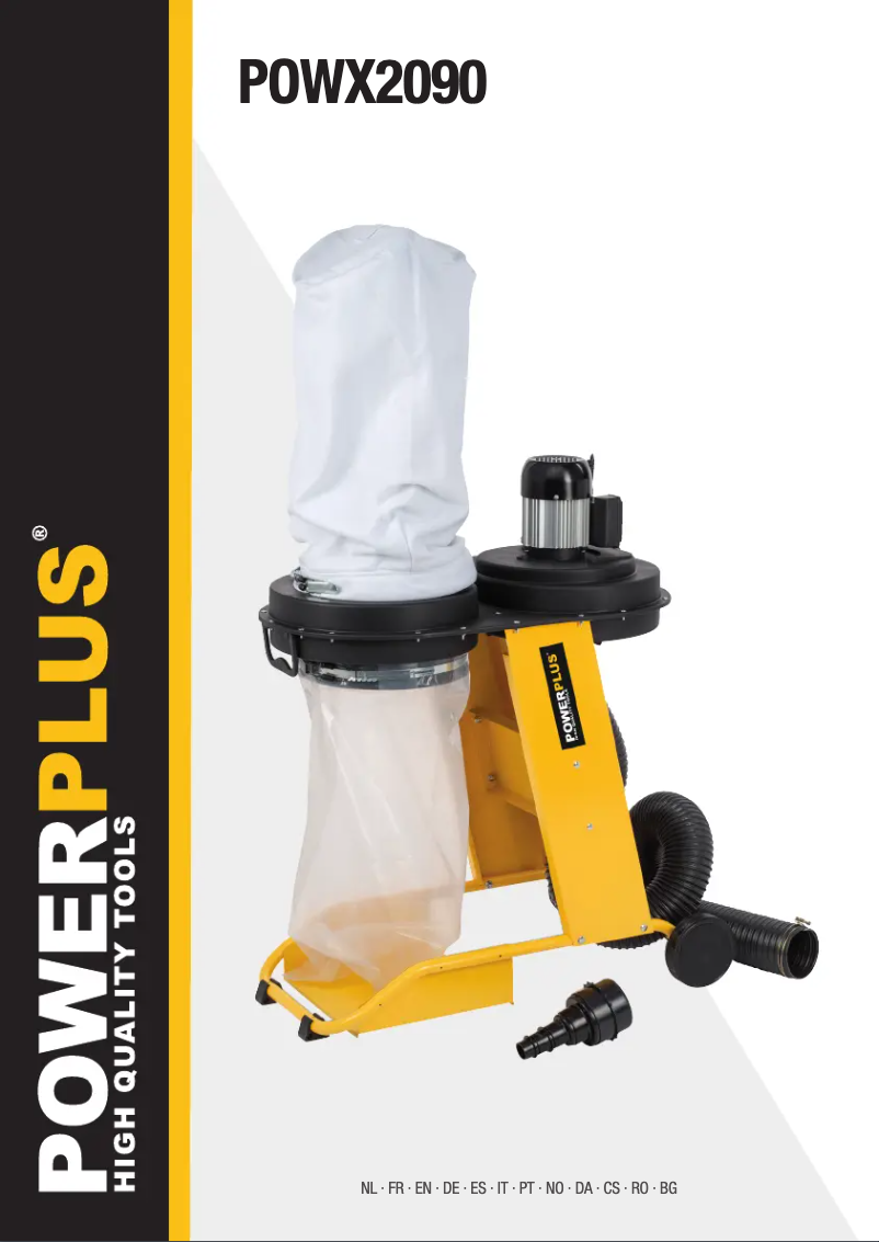 Page 1 de la notice Manuel utilisateur PowerPlus POWX2090