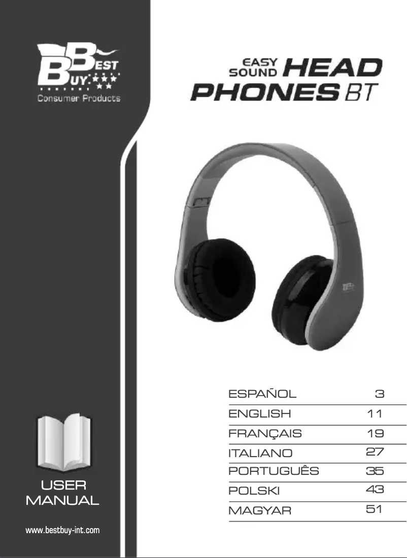Página 1 del manual Manual de usuario Best Buy Easy Sound BT