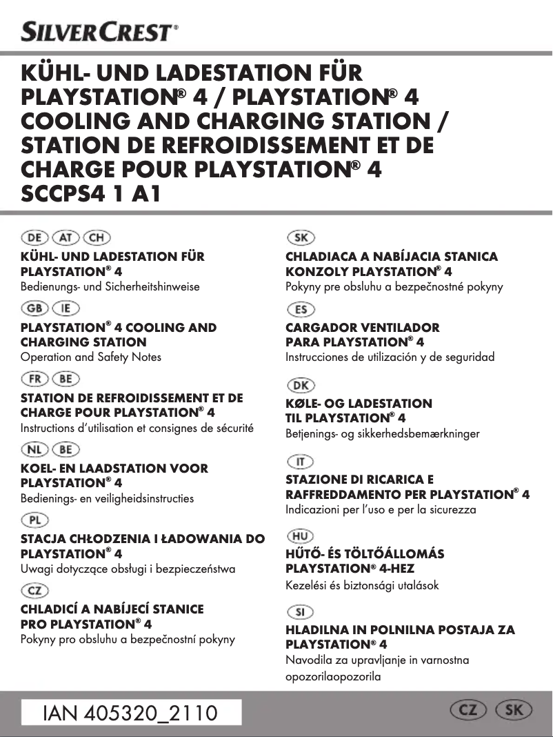 Page 1 de la notice Manuel utilisateur SilverCrest SCCPS4 1 A1