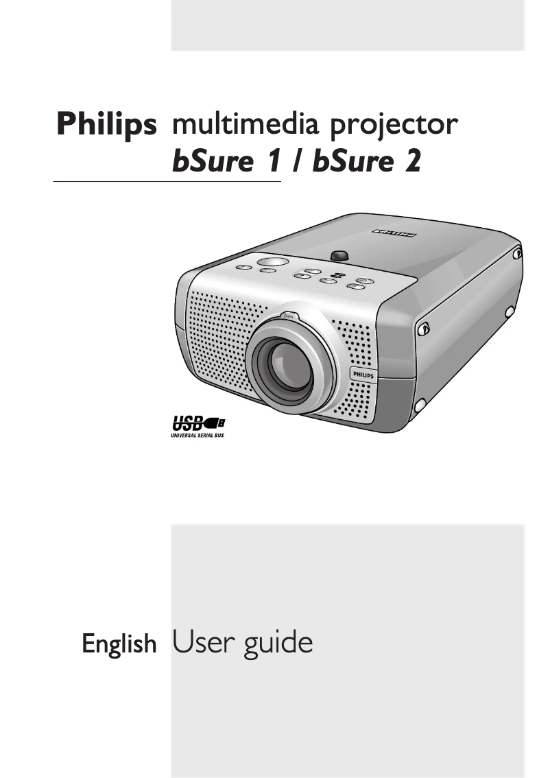 Page 1 de la notice Manuel utilisateur Philips bSure XG1