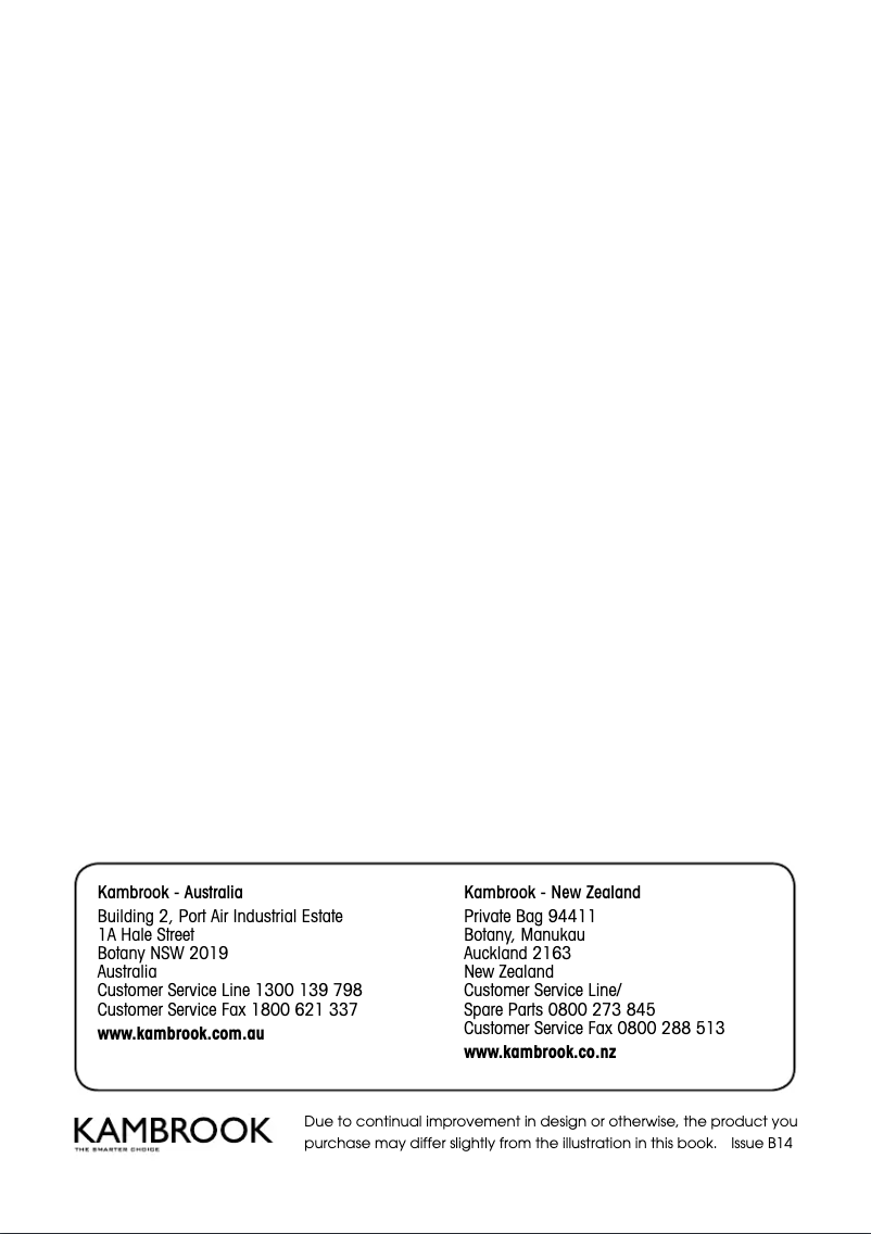 Image de la première page du manuel de l'appareil KFP800