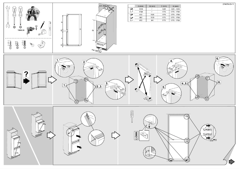Page n°1 - Manuel utilisateur Gorenje RBI5122AW