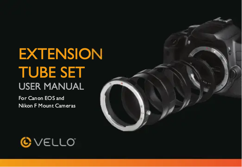 Page n°1 - Manuel utilisateur Vello EXT-CEM